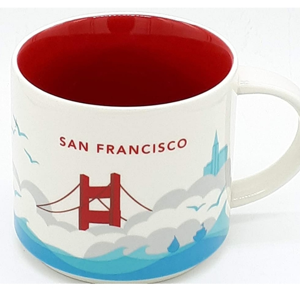 Starbucks San Francisco You Are Here Mug Coffee Cup City Series